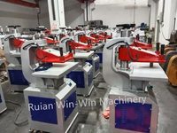 Presse à poinçonner hydraulique CNC de 10 à 12 tonnes, machine à poinçonner manuelle pour sacs en plastique, pour sacs de t-shirt