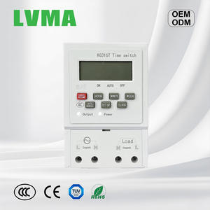 LVMA AC230V 380V Mini Digital <strong>Timer</strong> Electrical <strong>Switch</strong> Din Rail Programmable KG316T 10A 25A 30A 63A Removable Battery Time <strong>Switch</strong> - Product Image 1