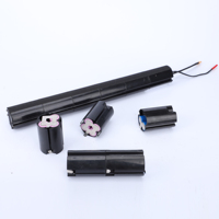 Skuter listrik Mini 2 roda lipat Li-ion semi-padat State baterai 18650 3.7V 2200mAh dapat diisi ulang 36V 6600mAh Smart BMS 1000