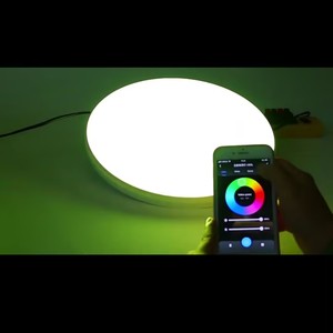 Trần thông minh ánh sáng hiện đại tối giản RGB thông minh ánh sáng Trần cho phòng khách trong nhà chiếu sáng ứng dụng điều khiển LED Vòng Đèn trần - Product Image 2