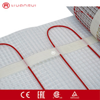 Adhésif fin pour pose rapide de chauffage au sol par carrelage, solution de chauffage rapide sans champ électromagnétique, tapis chauffant pour sol.