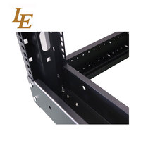 Baie de serveur robuste 42U 600mm à cadre ouvert 19'' sur pieds, armoire de centre de données personnalisée en acier laminé à froid SPCC