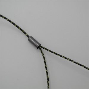 Braided Audio Cable With Mic And Volume Control For <b>Headphones</b> Digital Devices - Product Image 4