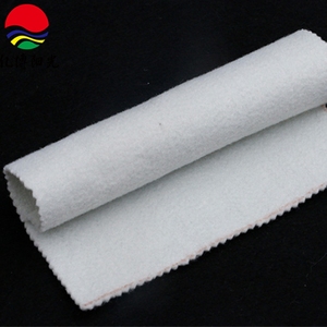 Géotextile non tissé en polyester de haute qualité 300g/<span class=keywords><strong>m</strong></span>² pour caniveaux de rivières - Product Image 5