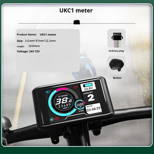 Kit Konversi Sepeda Listrik Motor Hub Brushless 72V 3000W dengan <span class=keywords><strong>Throttle</strong></span> Jempol, Roda Belakang, Layar LCD, Tuas Rem - Product Image 3