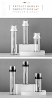 Flacons pulvérisateurs à brume ultra-fine en PET à paroi épaisse de 50 ml, 80 ml, 100 ml, flacons pulvérisateurs pour toner, pour ensembles cosmétiques