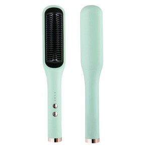Hair Straightener <b>Comb</b> Upgraded Model With Negative Ion Technology For Dry Hair Styling - Product Image 3
