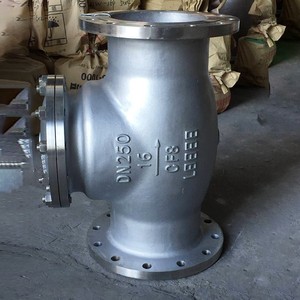 Veyron H44W-16P GB Di wcb cf8 mặt bích cuối Hướng dẫn sử dụng van kiểm tra nhiệt độ cao với DN50 dn1000 - Product Image 2