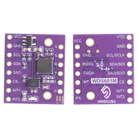 Módulo IMU de 6 Ejes BMI323 ICM-45686, Sensor de Movimiento con Acelerómetro y Giroscopio de 6DOF, BMI323 / ICM-45686 Opcional