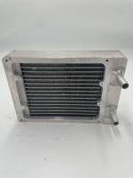 Radiateur d'ordinateur en aluminium durable Refroidisseur de processeur d'ordinateur Bloc de refroidissement par eau