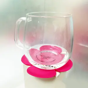 Factory Direct Sale Mug Cup Coaster Mat Silicone Heat-Resistant Coffee Tea Cup Coaster