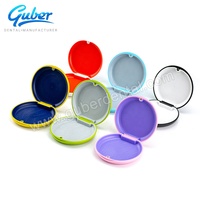 Boîte d'alignement orthodontique transparente ISO Guber Factory, étui pour aligneur, rangement, outil de retrait et masticateurs pour clinique dentaire