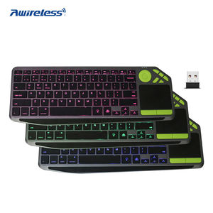 Clavier Bluetooth sans fil à rétroéclairage multicolore réglable, design unique, apparence originale, pour Smart TV - Product Image 6