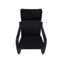 Nouveau design best-seller chaise en bois cintré chaise longue de salon fauteuil simple