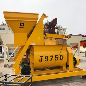 Mezcladora de Concreto Horizontal de Doble Eje JS1000-A, 1m3-5m3, Máquina Dosificadora, Silo de Cemento para Construcción, Planta Dosificadora de Concreto - Product Image 4