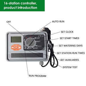 Minuterie <span class=keywords><strong>d</strong></span>'irrigation numérique à contrôle automatique Contrôleur Wi-Fi 16 stations Web extensible à 16 zones Irrigation agricole - Product Image 4