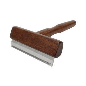 Conveniente peine de madera para mascotas para gatos y <span class=keywords><strong>perros</strong></span> Depilación segura Cepillo DE ASEO Rastrillo de limpieza Suministro esencial para mascotas - Product Image 1