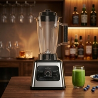 Mixeurs à jus d'orange 220V, machine puissante multifonctionnelle, usage commercial intensif, extracteur de jus multifonctionnel 3L, robot culinaire