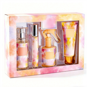 Coffret cadeau de lotion à la banane jaune Journey of Love pour femmes, parfum luxueux pour le corps, frais et floral - Product Image 6