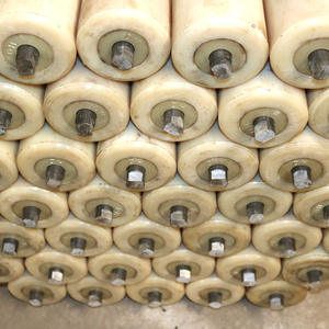 بكرات ناقلة جديدة من النايلون والبولي يوريثين مقاومة للماء حاملة للأتربة لصناعات البيع بالتجزئة - Product Image 4