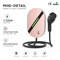Chargeur mural pour voiture électrique Type 1 Type 2 GBT, câble de 5 m, batterie externe, application WIFI, chargeur AC pour accessoires de véhicules à énergie nouvelle