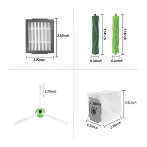 Pièce de rechange brosse latérale filtre sac pour irobots Roombas i7 <span class=keywords><strong>i6</strong></span> i3 E5 E6 aspirateur accessoires - Product Image 6