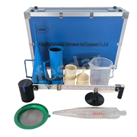 Vidrio viscosímetro para kit de prueba de lodo con embudo Marsh, hidrómetro para lodo, viscosímetro, en oferta.