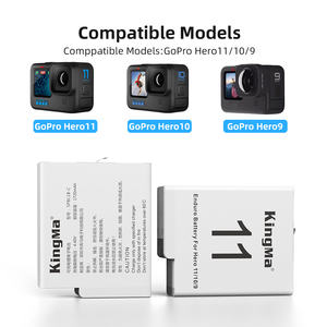 <span class=keywords><strong>Batería</strong></span> de iones de litio de repuesto KingMa, <span class=keywords><strong>batería</strong></span> de <span class=keywords><strong>Enduro</strong></span> para cámaras <span class=keywords><strong>Gopro</strong></span> <span class=keywords><strong>Hero</strong></span> 11 <span class=keywords><strong>Hero</strong></span> <span class=keywords><strong>10</strong></span> <span class=keywords><strong>Hero</strong></span> 9 Black - Product Image 5