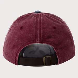 Casquettes de baseball en jean délavé vintage personnalisées en gros, casquettes de sport bicolores pour l'extérieur - Product Image 5