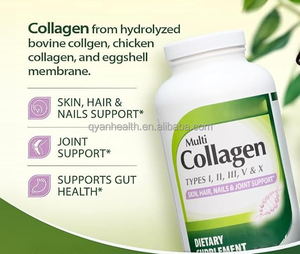 Multi Collageenpillen Groothandel Private Label Proteïne <span class=keywords><strong>Softgel</strong></span> <span class=keywords><strong>Capsule</strong></span> Supplement Boost Immuun Premium Multi Collageen - Product Image 2