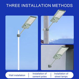 Nhà sản xuất đèn đường năng lượng mặt trời Giá đèn LED năng lượng mặt trời ngoài trời chống thấm nước bằng nhôm IP65 100w 200w 300w 400w 500W dành cho vùng nông thôn - Product Image 4