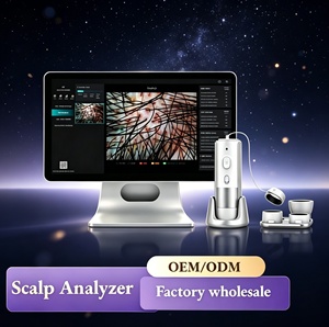 New Intelligent Hair Scalp Detector Desktop Base Supported Scalp Analyzer Device for Hair Diagnosis& Customer Report Generation - Product Image 1