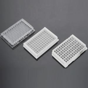 PS plastica 96 pozzetti Elisa micropplate Immunoassay laboratorio consumabile staccabili non staccabili Elisa microplacche - Product Image 2
