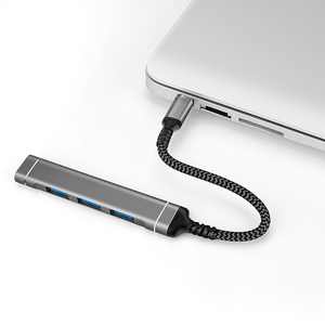 Veggieg nhà máy bán buôn 4 trong 1 USB 3.0 HUB 4 cổng đa Splitter USB 3.0 Docking Station cho PC/điện thoại/máy tính xách tay - Product Image 4