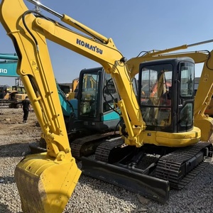 Miniexcavadora Komatsu PC55 PC56 Usada con Certificación CE, Excavadora Hidráulica Usada de 5.5 Toneladas en Buenas Condiciones - Product Image 3