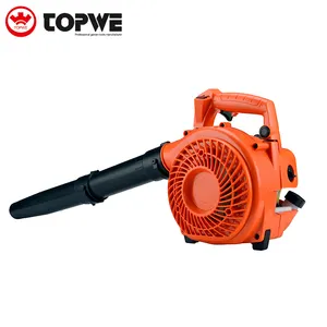 TOPWE Low Moq 25.4cc Soplador de hojas de mano Soplador de gas ligero Soplador de gasolina de boquilla larga