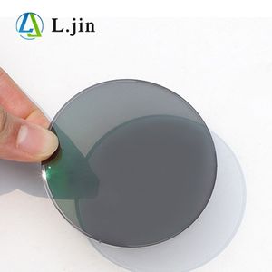 L.jin 1.67 1.74 MR-87 PGX Lentilles photochromiques Revêtement UV420 Hmc Spin Blue Cut Light Block Vente en gros Photo Gris Lentilles optiques - Product Image 2