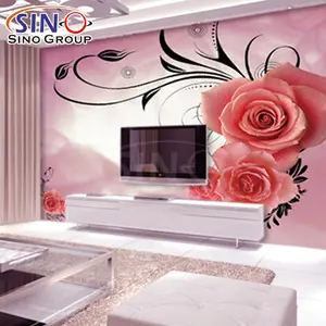 SINO3D効果装飾的な自己粘着印刷室の壁紙