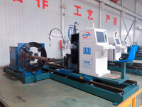 Machine de découpe de tubes laser, fabrication de métal CNC 360, coupe-tube par laser pour profil de faisceau en h