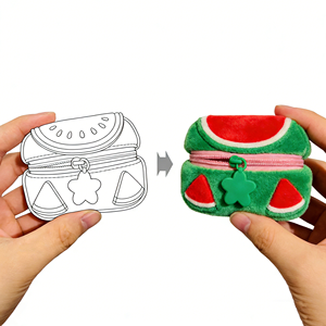 Bolsa <span class=keywords><strong>de</strong></span> Peluche Personalizada con Forma <span class=keywords><strong>de</strong></span> Sandía y Dije <span class=keywords><strong>de</strong></span> Estrella: Transforma tu Diseño <span class=keywords><strong>de</strong></span> <span class=keywords><strong>Dibujos</strong></span> Animados en un Accesorio <span class=keywords><strong>de</strong></span> Peluche <span class=keywords><strong>de</strong></span> Alta Calidad OEM ODM - Product Image 1