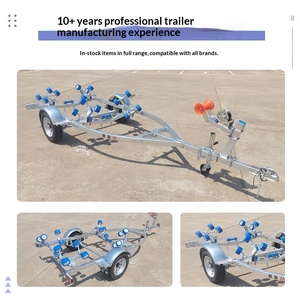<span class=keywords><strong>Remorque</strong></span> de bateau galvanisée à chaud personnalisable et anti-corrosion, avec <span class=keywords><strong>accessoires</strong></span> pour bateaux de sauvetage, <span class=keywords><strong>jet</strong></span>-skis et bateaux pneumatiques - Product Image 2
