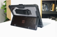 Microsoft Surface pro 9 10 étui pour tablette couverture complète protection TPU PC antichoc manches avec support protéger carte