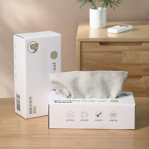 <b>Microfiber</b> Cleaning Cloths Pull-out <b>Towel</b> Reusable Cleaning Cloth Kitchen Dish Rag Absorbent Quick Clean 20 Pieces Gray - Product Image 5