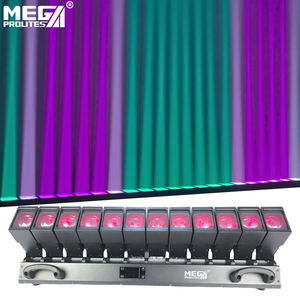 תאורת ראש נעה מקצועית 12x60W 4 ב-1 RGBW LED פיקסל בר עם פונקציית זום לבמה, מועדון, בר ודיג'יי - Product Image 3