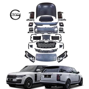 Kit de Carrocería para <span class=keywords><strong>Land</strong></span> <span class=keywords><strong>Rover</strong></span> Range <span class=keywords><strong>Rover</strong></span> Vogue L405 2013-<span class=keywords><strong>2020</strong></span>+, Actualización de Kit de Carrocería, Nuevos Parachoques Delanteros y Traseros OEM, Faros Delanteros, Capó - Product Image 1