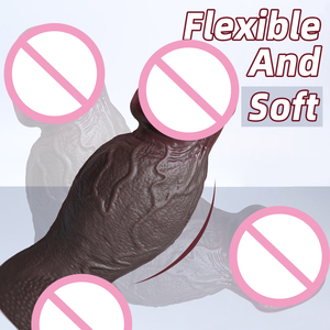 Dildo Realistico Fantasy con Ventosa Potente, Giocattolo Sessuale per Donne, Uomini e Coppie Gay, per Stimolazione Clitoridea, Vaginale e <span class=keywords><strong>Anale</strong></span> - Product Image 5
