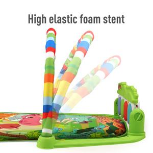 Samtoy Custom Toddlers Fitness Rack Nap pedale musicale pianoforte Soft Activity Gym Baby Play Mat Piano Gym con Hanging - Product Image 4