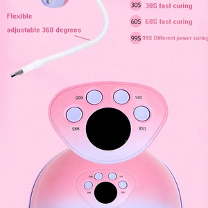 Nouveau Design Gel <span class=keywords><strong>Vernis</strong></span> <span class=keywords><strong>Vernis</strong></span> Machine De Durcissement Portable Câble USB Usage Domestique 2 EN 1 UV LED Lampe À Ongles Séchoir À Ongles - Product Image 5