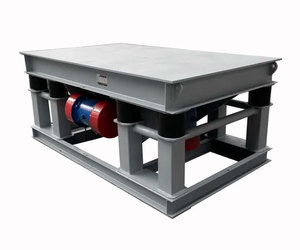 โต๊ะสั่นคอนกรีตเหล็กกล้าคาร์บอนขนาด 2 เมตร พร้อมมอเตอร์ 3 เฟส 220V 380V สำหรับบล็อกคอนกรีต - Product Image 1