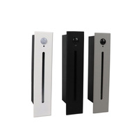 Lumière LED pour marches TSINYE, à détection de nuit, pour intérieur et extérieur, lumière noire, blanc chaud, avec éclairage décoratif